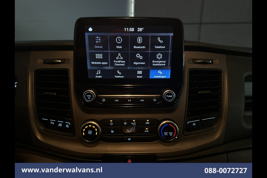 Ford Transit Custom 2.0 TDCI L2H1 Euro6 # Airco | Apple Carplay | Camera | Cruisecontrol | LED Parkeersensoren, Android Auto, Bijrijdersbank, Verwarmde voorruit, 2800kg trekvermogen