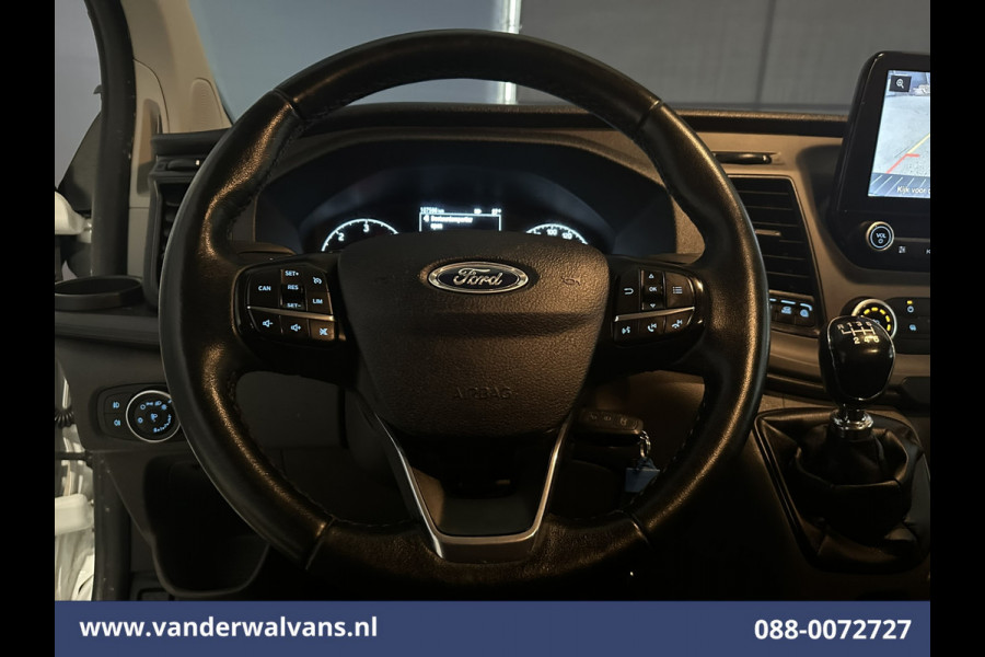 Ford Transit Custom 2.0 TDCI L2H1 Euro6 # Airco | Apple Carplay | Camera | Cruisecontrol | LED Parkeersensoren, Android Auto, Bijrijdersbank, Verwarmde voorruit, 2800kg trekvermogen