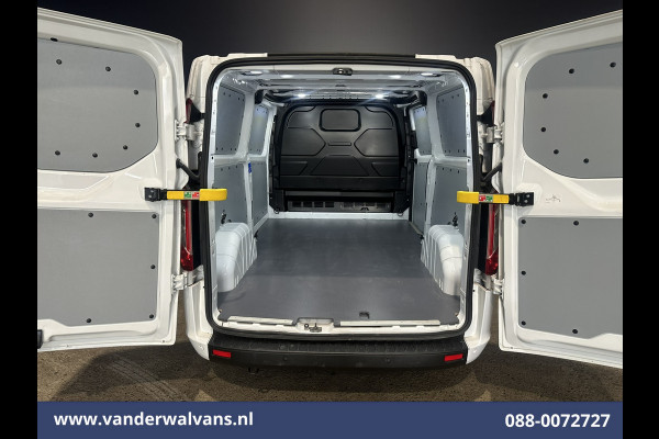 Ford Transit Custom 2.0 TDCI L2H1 Euro6 # Airco | Camera | Apple Carplay | LED | Cruisecontrol 2800kg trekvermogen, Android Auto, Parkeersensoren, Verwarmde voorruit, Bijrijdersbank
