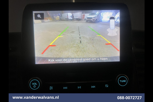 Ford Transit Custom 2.0 TDCI L2H1 Euro6 # Airco | Camera | Apple Carplay | LED | Cruisecontrol 2800kg trekvermogen, Android Auto, Parkeersensoren, Verwarmde voorruit, Bijrijdersbank