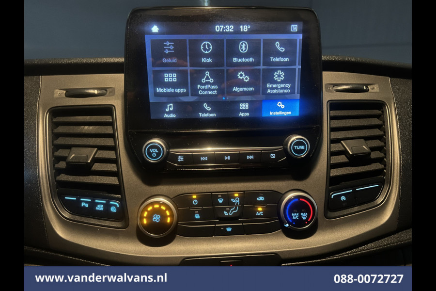 Ford Transit Custom 2.0 TDCI L2H1 Euro6 # Airco | Camera | Apple Carplay | LED | Cruisecontrol 2800kg trekvermogen, Android Auto, Parkeersensoren, Verwarmde voorruit, Bijrijdersbank