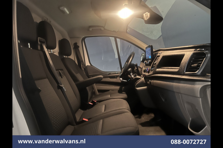 Ford Transit Custom 2.0 TDCI L2H1 Euro6 # Airco | Camera | Apple Carplay | LED | Cruisecontrol 2800kg trekvermogen, Android Auto, Parkeersensoren, Verwarmde voorruit, Bijrijdersbank