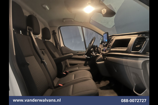 Ford Transit Custom 2.0 TDCI L2H1 Euro6 # Airco | Camera | Apple Carplay | LED | Cruisecontrol 2800kg trekvermogen, Android Auto, Parkeersensoren, Verwarmde voorruit, Bijrijdersbank