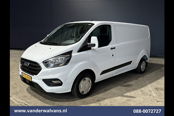 Ford Transit Custom 2.0 TDCI L2H1 Euro6 # Airco | Camera | Apple Carplay | LED | Cruisecontrol 2800kg trekvermogen, Android Auto, Parkeersensoren, Verwarmde voorruit, Bijrijdersbank