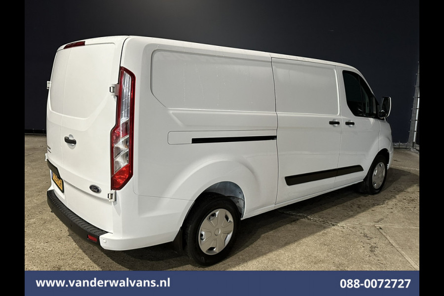 Ford Transit Custom 2.0 TDCI L2H1 Euro6 # Airco | Camera | Apple Carplay | LED | Cruisecontrol 2800kg trekvermogen, Android Auto, Parkeersensoren, Verwarmde voorruit, Bijrijdersbank
