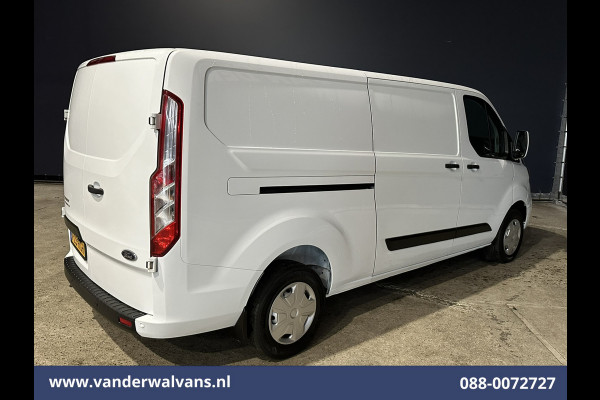 Ford Transit Custom 2.0 TDCI L2H1 Euro6 # Airco | Camera | Apple Carplay | LED | Cruisecontrol 2800kg trekvermogen, Android Auto, Parkeersensoren, Verwarmde voorruit, Bijrijdersbank