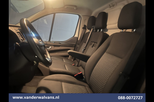 Ford Transit Custom 2.0 TDCI L2H1 Euro6 # Airco | Camera | Apple Carplay | LED | Cruisecontrol 2800kg trekvermogen, Android Auto, Parkeersensoren, Verwarmde voorruit, Bijrijdersbank