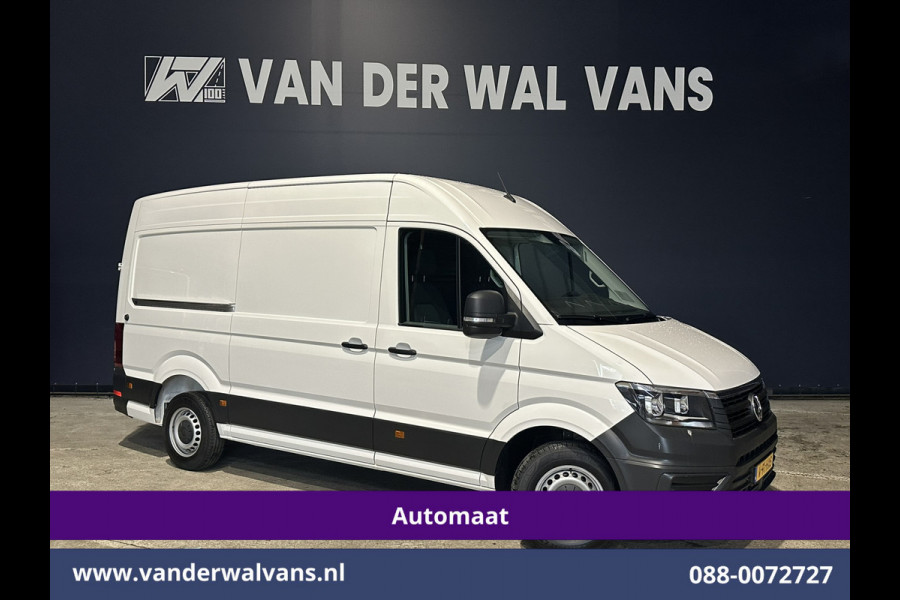 Volkswagen Crafter 2.0 TDI 141pk Automaat L3H3 L2H2 Euro6 Airco | Navigatie | Apple Carplay | Cruisecontrol Android Auto, Parkeersensoren, chauffeursstoel, 3000kg trekvermogen