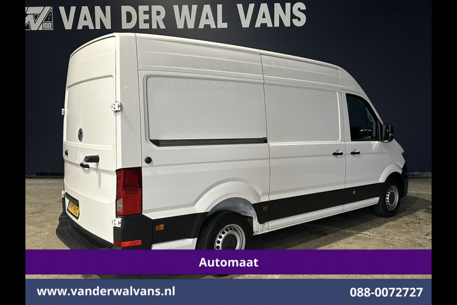 Volkswagen Crafter 2.0 TDI 141pk Automaat L3H3 L2H2 Euro6 Airco | Navigatie | Apple Carplay | Cruisecontrol Android Auto, Parkeersensoren, chauffeursstoel, 3000kg trekvermogen