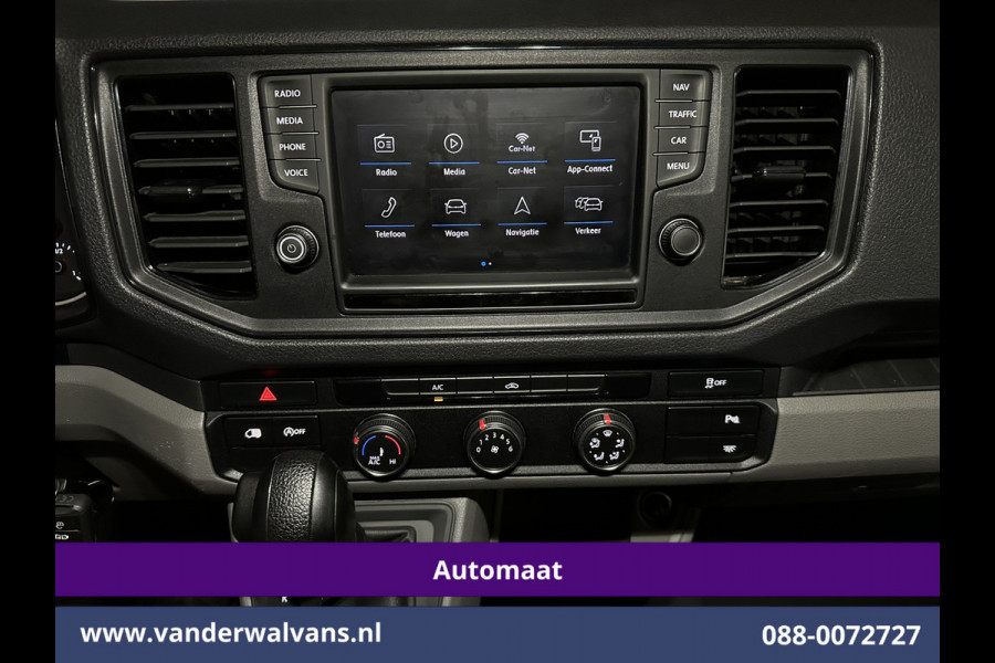 Volkswagen Crafter 2.0 TDI 141pk Automaat L3H3 L2H2 Euro6 Airco | Navigatie | Apple Carplay | Cruisecontrol Android Auto, Parkeersensoren, chauffeursstoel, 3000kg trekvermogen