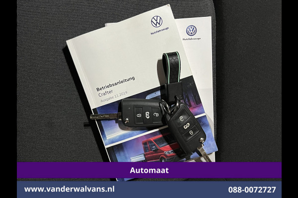Volkswagen Crafter 2.0 TDI 141pk Automaat L3H3 L2H2 Euro6 Airco | Navigatie | Apple Carplay | Cruisecontrol Android Auto, Parkeersensoren, chauffeursstoel, 3000kg trekvermogen