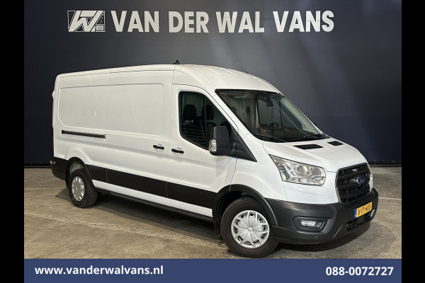 Ford Transit 2.0 TDCI 131pk L3H2 Euro6 Airco | Navigatie | Camera | Cruisecontrol | Apple Carplay | Stoelverwarming Android Auto, verwarmde voorruit, Parkeersensoren, Bijrijdersbank