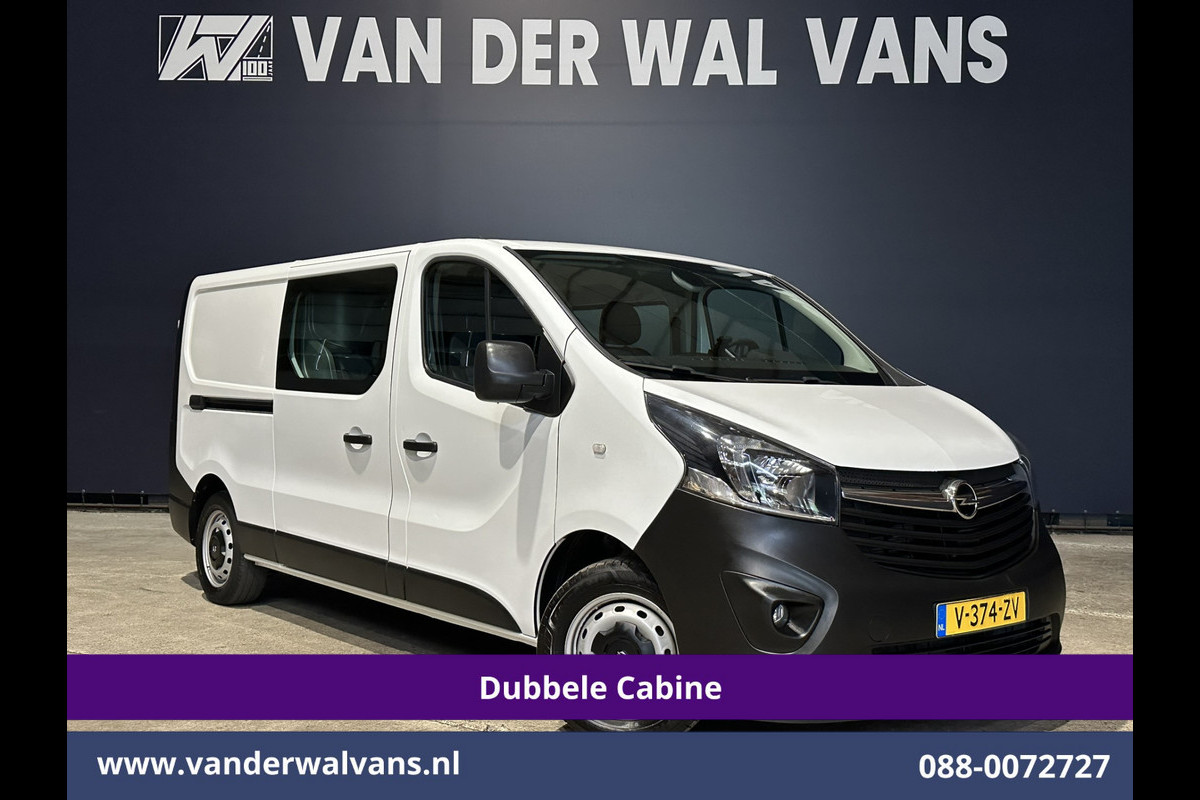 Opel Vivaro 1.6 CDTI 126pk L2H1 Dubbele Cabine Euro6 Airco | Navigatie | Camera | 5-Zits | Trekhaak cruisecontrol, parkeersensoren Opel Vivaro 1.6 CDTI 126pk L2H1 Dubbele Cabine Euro6 Airco | Navigatie | Camera | 5-Zits | Trekhaak cruisecontrol, parkeersensoren
