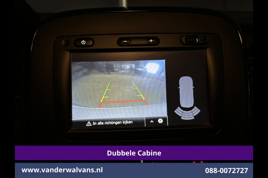 Opel Vivaro 1.6 CDTI 126pk L2H1 Dubbele Cabine Euro6 Airco | Navigatie | Camera | 5-Zits | Trekhaak cruisecontrol, parkeersensoren