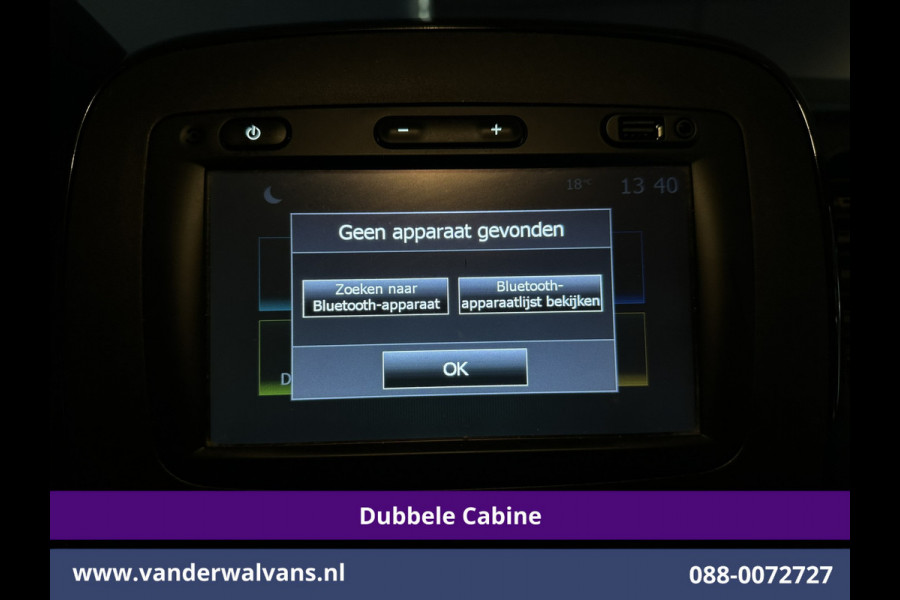 Opel Vivaro 1.6 CDTI 126pk L2H1 Dubbele Cabine Euro6 Airco | Navigatie | Camera | 5-Zits | Trekhaak cruisecontrol, parkeersensoren