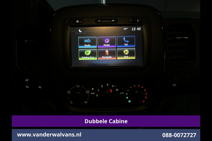 Opel Vivaro 1.6 CDTI 126pk L2H1 Dubbele Cabine Euro6 Airco | Navigatie | Camera | 5-Zits | Trekhaak cruisecontrol, parkeersensoren