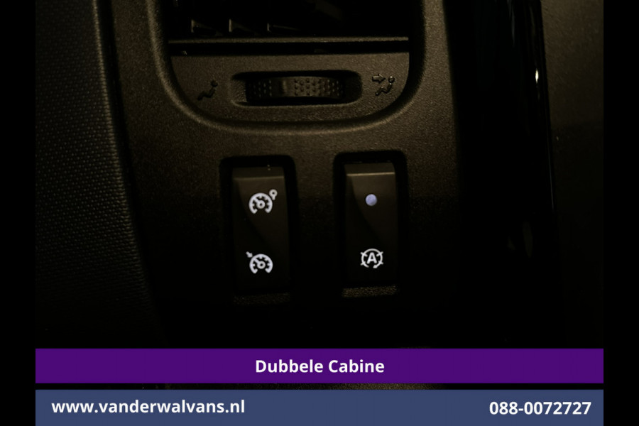 Opel Vivaro 1.6 CDTI 126pk L2H1 Dubbele Cabine Euro6 Airco | Navigatie | Camera | 5-Zits | Trekhaak cruisecontrol, parkeersensoren