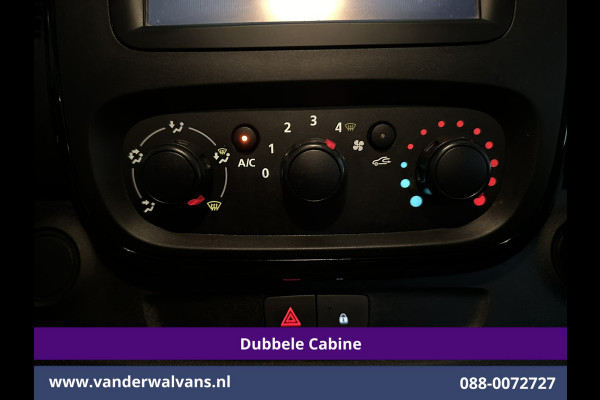 Opel Vivaro 1.6 CDTI 126pk L2H1 Dubbele Cabine Euro6 Airco | Navigatie | Camera | 5-Zits | Trekhaak cruisecontrol, parkeersensoren