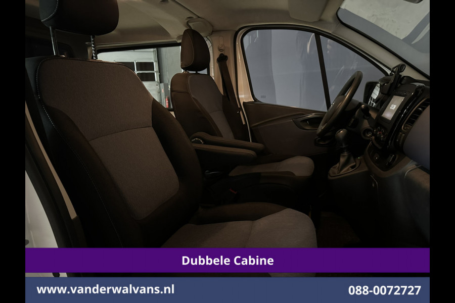 Opel Vivaro 1.6 CDTI 126pk L2H1 Dubbele Cabine Euro6 Airco | Navigatie | Camera | 5-Zits | Trekhaak cruisecontrol, parkeersensoren