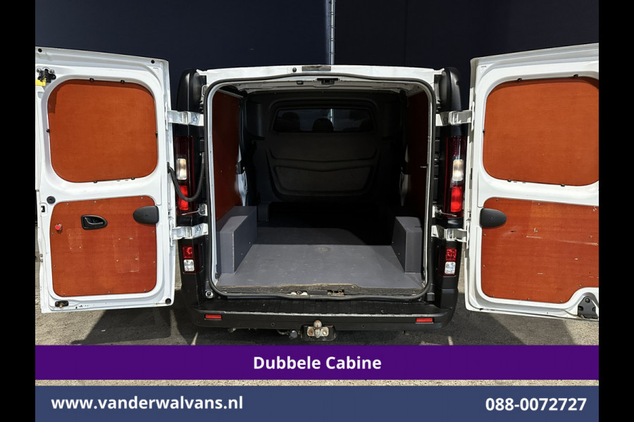 Opel Vivaro 1.6 CDTI 126pk L2H1 Dubbele Cabine Euro6 Airco | Navigatie | Camera | 5-Zits | Trekhaak cruisecontrol, parkeersensoren