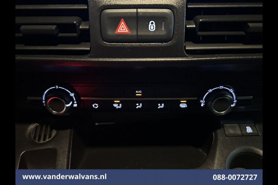 Peugeot Partner 1.5 BlueHDI 102pk L1H1 Euro6 # Airco | Camera | Apple Carplay | Android Auto Trekhaak, Cruisecontrol, Parkeersensoren