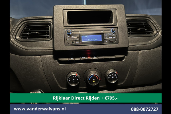 Renault Master 2.3 dCi 135pk *Rijklaar Direct Rijden* Pick up Open laadbak Dubbele cabine Euro6 Airco | 7-Zits | 2500kg Trekhaak Bluetooth-telefoonvoorbereiding