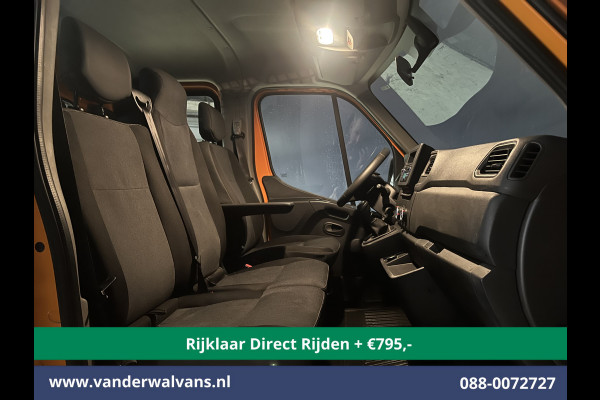 Renault Master 2.3 dCi 135pk *Rijklaar Direct Rijden* Pick up Open laadbak Dubbele cabine Euro6 Airco | 7-Zits | 2500kg Trekhaak Bluetooth-telefoonvoorbereiding