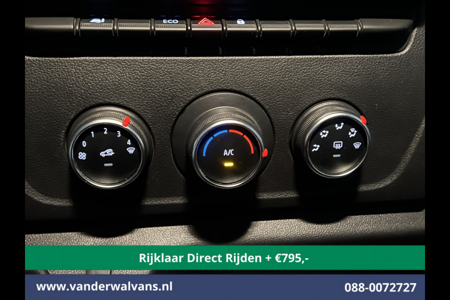 Renault Master 2.3 dCi 135pk *Rijklaar Direct Rijden* Pick up Open laadbak Dubbele cabine Euro6 Airco | 7-Zits | 2500kg Trekhaak Bluetooth-telefoonvoorbereiding