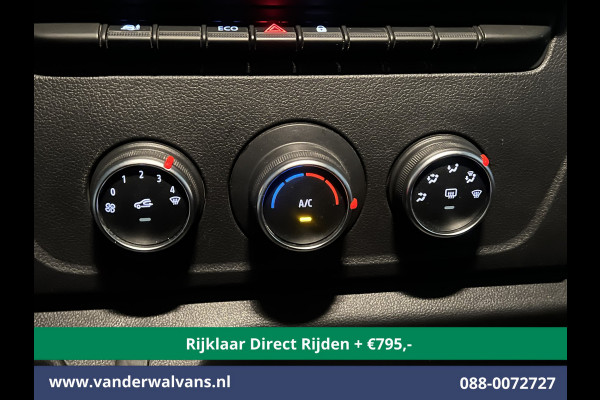 Renault Master 2.3 dCi 135pk *Rijklaar Direct Rijden* Pick up Open laadbak Dubbele cabine Euro6 Airco | 7-Zits | 2500kg Trekhaak Bluetooth-telefoonvoorbereiding