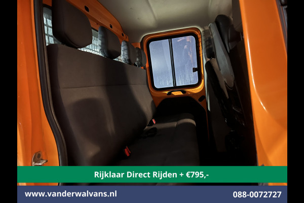 Renault Master 2.3 dCi 135pk *Rijklaar Direct Rijden* Pick up Open laadbak Dubbele cabine Euro6 Airco | 7-Zits | 2500kg Trekhaak Bluetooth-telefoonvoorbereiding