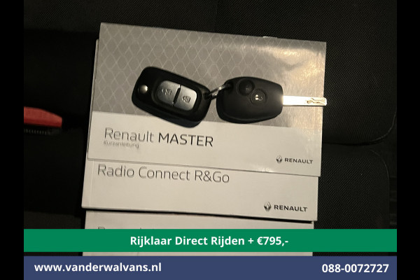 Renault Master 2.3 dCi 135pk *Rijklaar Direct Rijden* Pick up Open laadbak Dubbele cabine Euro6 Airco | 7-Zits | 2500kg Trekhaak Bluetooth-telefoonvoorbereiding