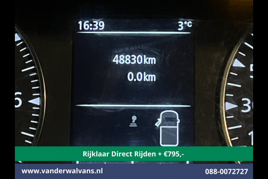 Renault Master 2.3 dCi 135pk *Rijklaar Direct Rijden* Pick up Open laadbak Dubbele cabine Euro6 Airco | 7-Zits | 2500kg Trekhaak Bluetooth-telefoonvoorbereiding