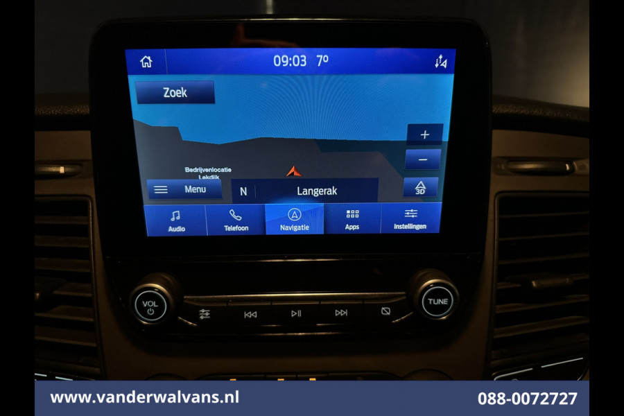 Ford Transit 2.0 TDCI 131pk L3H2 Euro6 # Airco | Camera | Navigatie | Cruisecontrol | Apple Carplay | Stoelverwarming Android Auto, Verwarmde voorruit, Parkeersensoren, Bijrijdersbank