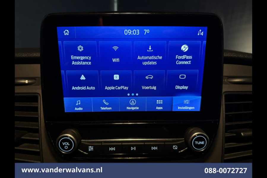 Ford Transit 2.0 TDCI 131pk L3H2 Euro6 # Airco | Camera | Navigatie | Cruisecontrol | Apple Carplay | Stoelverwarming Android Auto, Verwarmde voorruit, Parkeersensoren, Bijrijdersbank