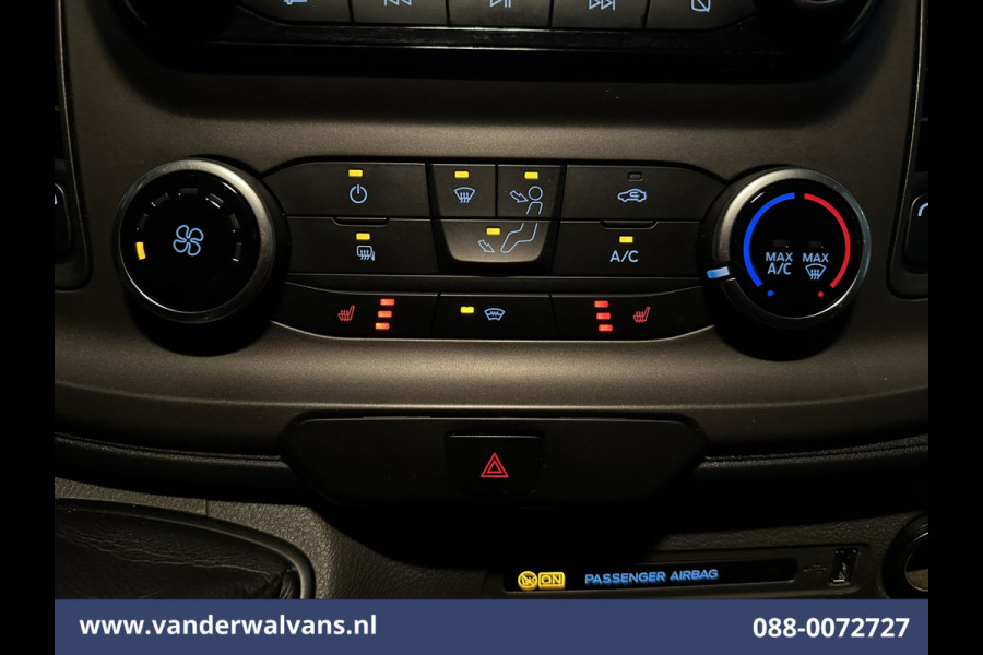 Ford Transit 2.0 TDCI 131pk L3H2 Euro6 # Airco | Camera | Navigatie | Cruisecontrol | Apple Carplay | Stoelverwarming Android Auto, Verwarmde voorruit, Parkeersensoren, Bijrijdersbank