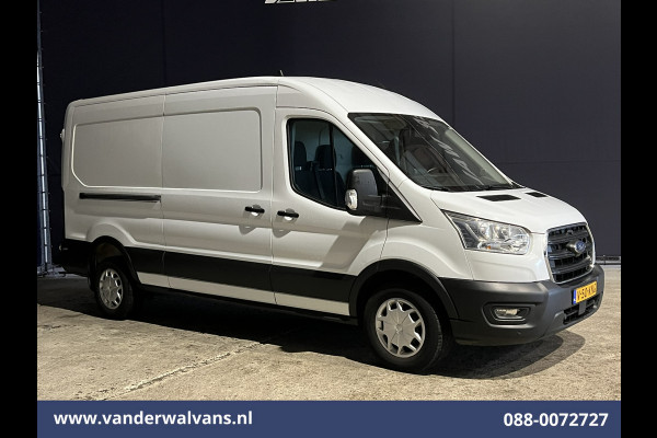 Ford Transit 2.0 TDCI 131pk L3H2 Euro6 # Airco | Camera | Navigatie | Cruisecontrol | Apple Carplay | Stoelverwarming Android Auto, Verwarmde voorruit, Parkeersensoren, Bijrijdersbank