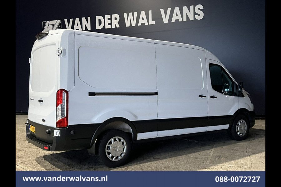 Ford Transit 2.0 TDCI 131pk L3H2 Euro6 # Airco | Camera | Navigatie | Cruisecontrol | Apple Carplay | Stoelverwarming Android Auto, Verwarmde voorruit, Parkeersensoren, Bijrijdersbank