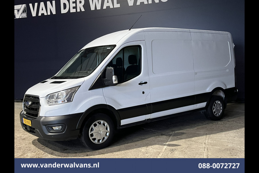 Ford Transit 2.0 TDCI 131pk L3H2 Euro6 # Airco | Camera | Navigatie | Cruisecontrol | Apple Carplay | Stoelverwarming Android Auto, Verwarmde voorruit, Parkeersensoren, Bijrijdersbank