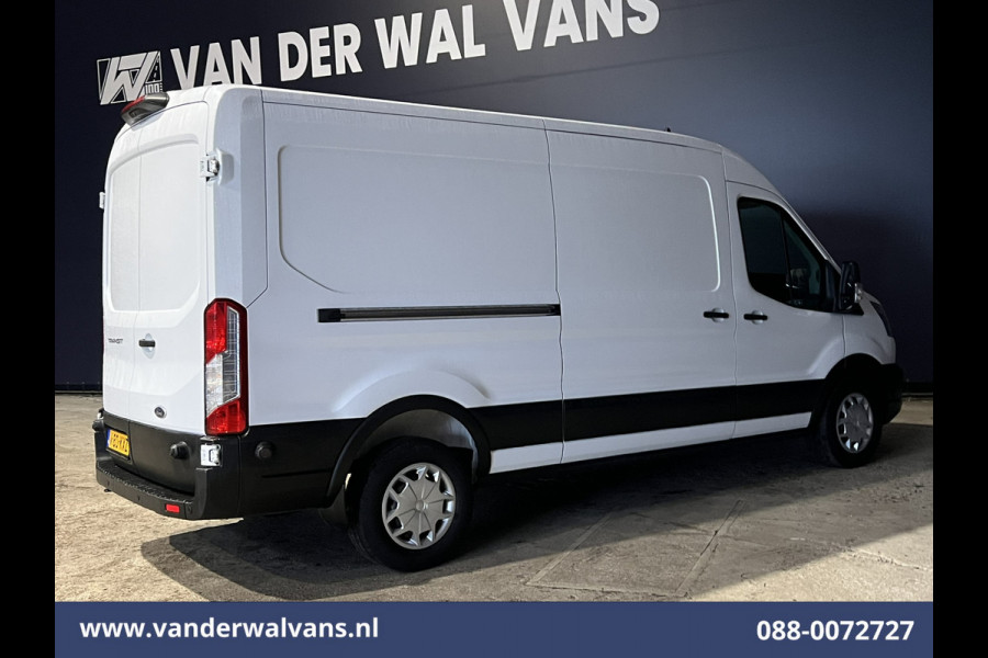 Ford Transit 2.0 TDCI 131pk L3H2 Euro6 ** Airco | Camera | Navigatie | Apple Carplay | Cruisecontrol Android Auto, Verwarmde voorruit, Stoelverwarming, Parkeersensoren, Bijrijdersbank