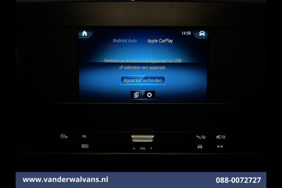 Mercedes-Benz Sprinter 317 CDI 170pk L3H2 Euro6 Airco | Camera | Apple Carplay | Android Auto Cruisecontrol, Parkeersensoren, Stoelverwarming, Bijrijdersbank, MBUX