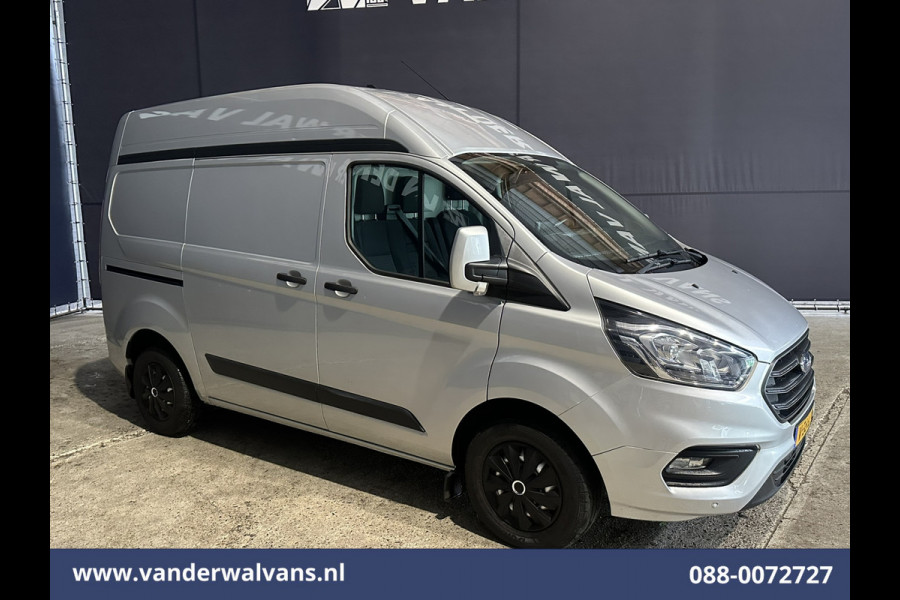 Ford Transit Custom 2.0 TDCI L1H2 Euro6 Airco | Navigatie | LED | Cruisecontrol | Apple Carplay Android Auto, Parkeersensoren, Bijrijdersbank