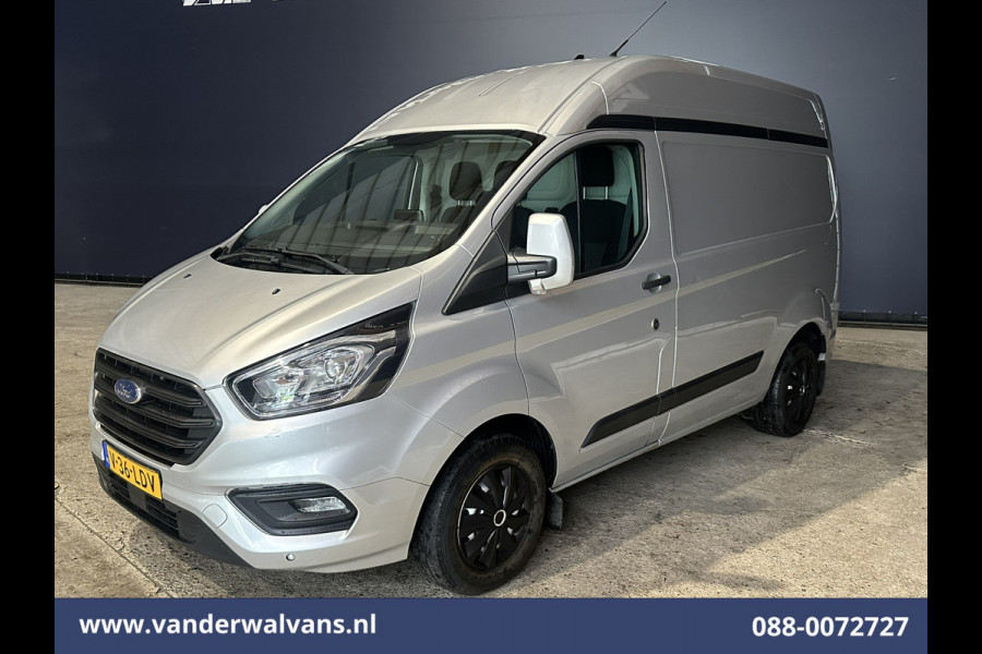 Ford Transit Custom 2.0 TDCI L1H2 Euro6 Airco | Navigatie | LED | Cruisecontrol | Apple Carplay Android Auto, Parkeersensoren, Bijrijdersbank