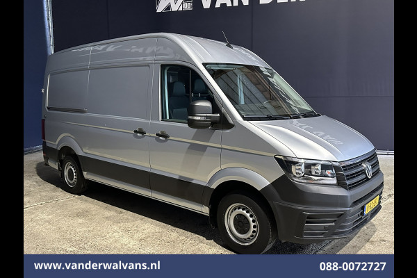Volkswagen Crafter 2.0 TDI 140 pk L3H3 L2H2 Euro6 Airco | Camera | Cruisecontrol | Apple Carplay Android Auto, Chauffeursstoel, Parkeersensoren, Bijrijdersbank, 3000kg Trekvermogen, zilver
