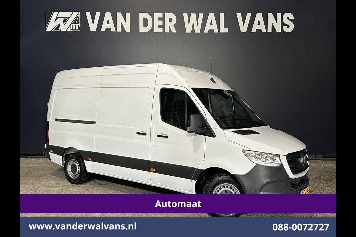 Mercedes-Benz Sprinter 317 CDI 170pk 9G-Tronic Automaat L2H2 Fabrieksgarantie Euro6 Airco | Camera | Navigatie Cruisecontrol, Parkeersensoren, Stoelverwarming, Bijrijdersbank