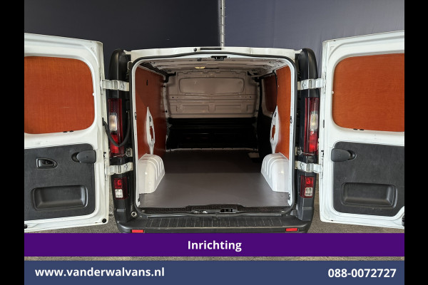 Renault Trafic 1.6 dCi L1H1 inrichting Euro6 Airco | Navigatie | Cruisecontrol | Trekhaak Parkeersensoren, Bijrijdersbank