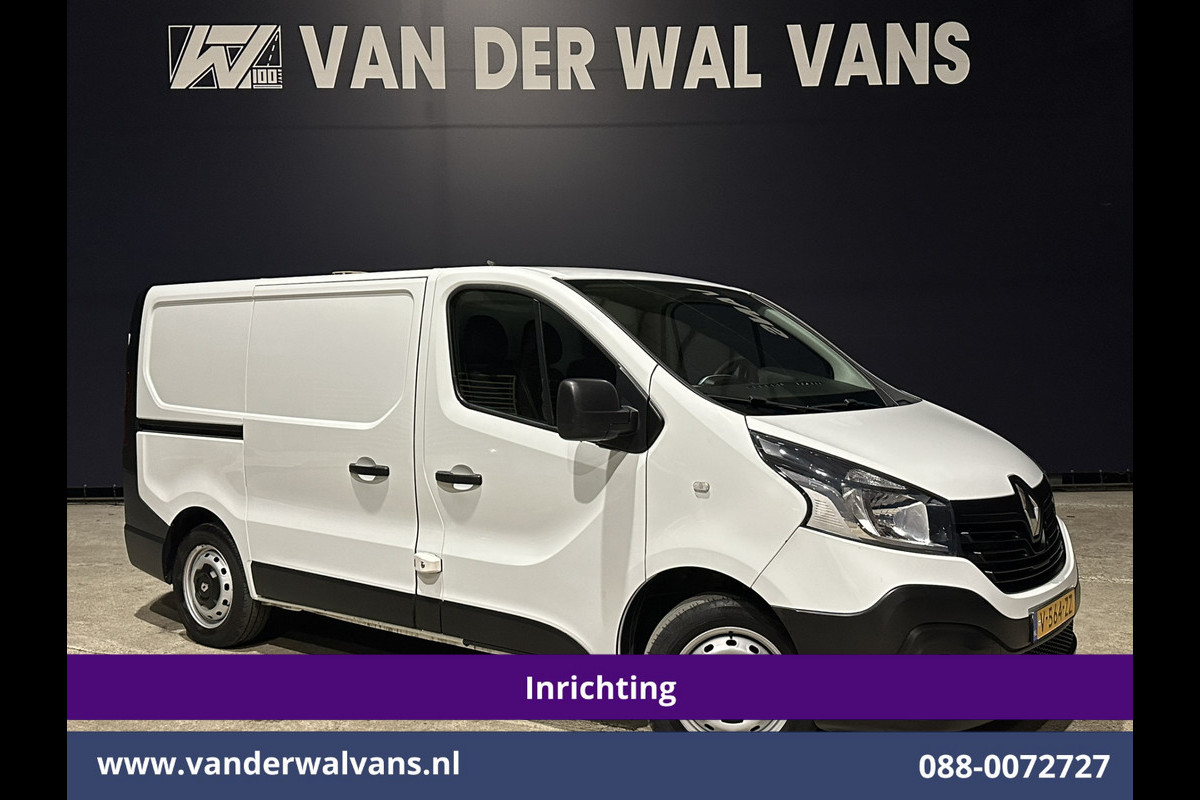 Renault Trafic 1.6 dCi L1H1 inrichting Euro6 Airco | Navigatie | Cruisecontrol | Trekhaak Parkeersensoren, Bijrijdersbank Renault Trafic 1.6 dCi L1H1 inrichting Euro6 Airco | Navigatie | Cruisecontrol | Trekhaak Parkeersensoren, Bijrijdersbank