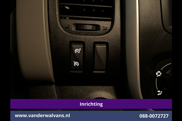 Renault Trafic 1.6 dCi L1H1 inrichting Euro6 Airco | Navigatie | Cruisecontrol | Trekhaak Parkeersensoren, Bijrijdersbank