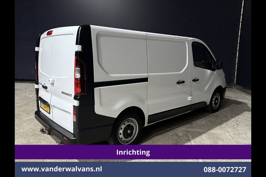 Renault Trafic 1.6 dCi L1H1 inrichting Euro6 Airco | Navigatie | Cruisecontrol | Trekhaak Parkeersensoren, Bijrijdersbank