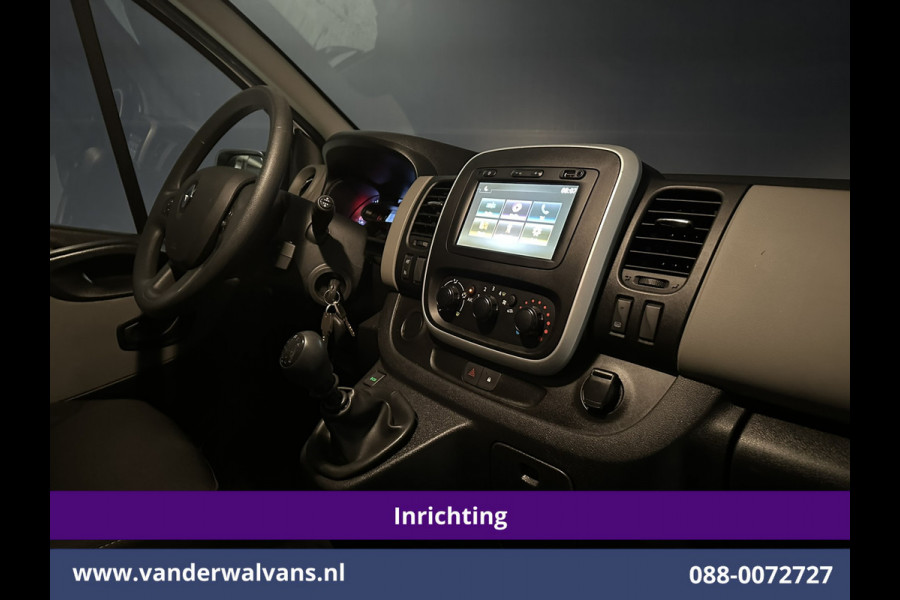 Renault Trafic 1.6 dCi L1H1 inrichting Euro6 Airco | Navigatie | Cruisecontrol | Trekhaak Parkeersensoren, Bijrijdersbank