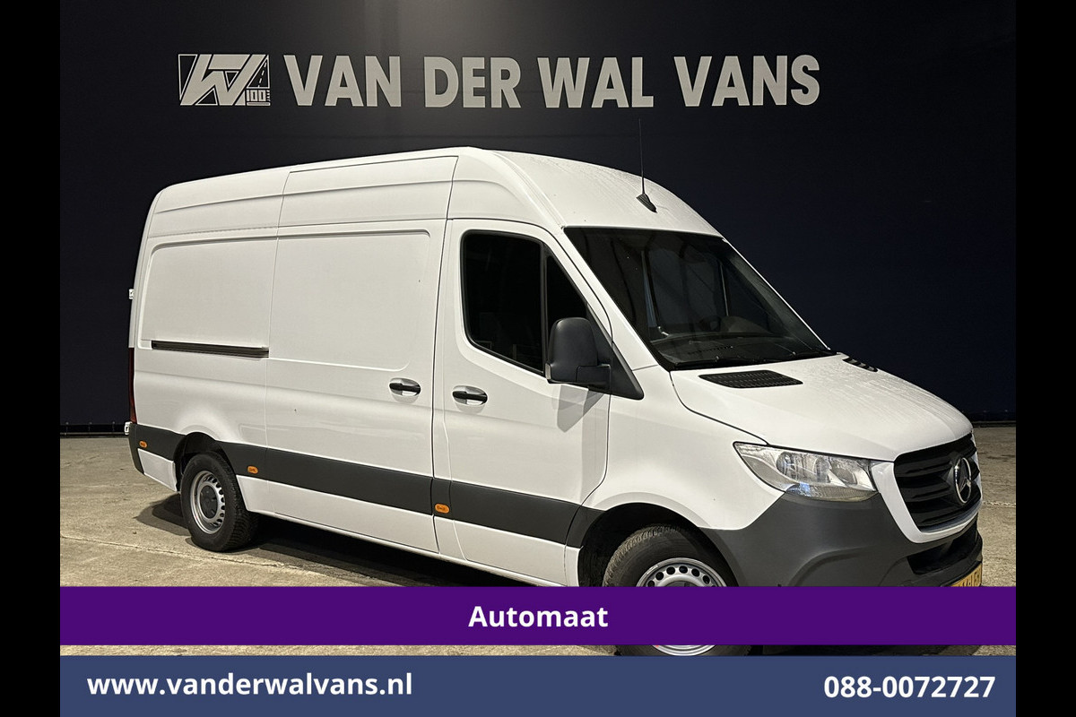 Mercedes-Benz Sprinter 317 CDI 170pk 9G-Tronic Automaat L2H2 Fabrieksgarantie Euro6 Airco | Camera | Navigatie Cruisecontrol, Stoelverwarming, Parkeersensoren, Bijrijdersbank